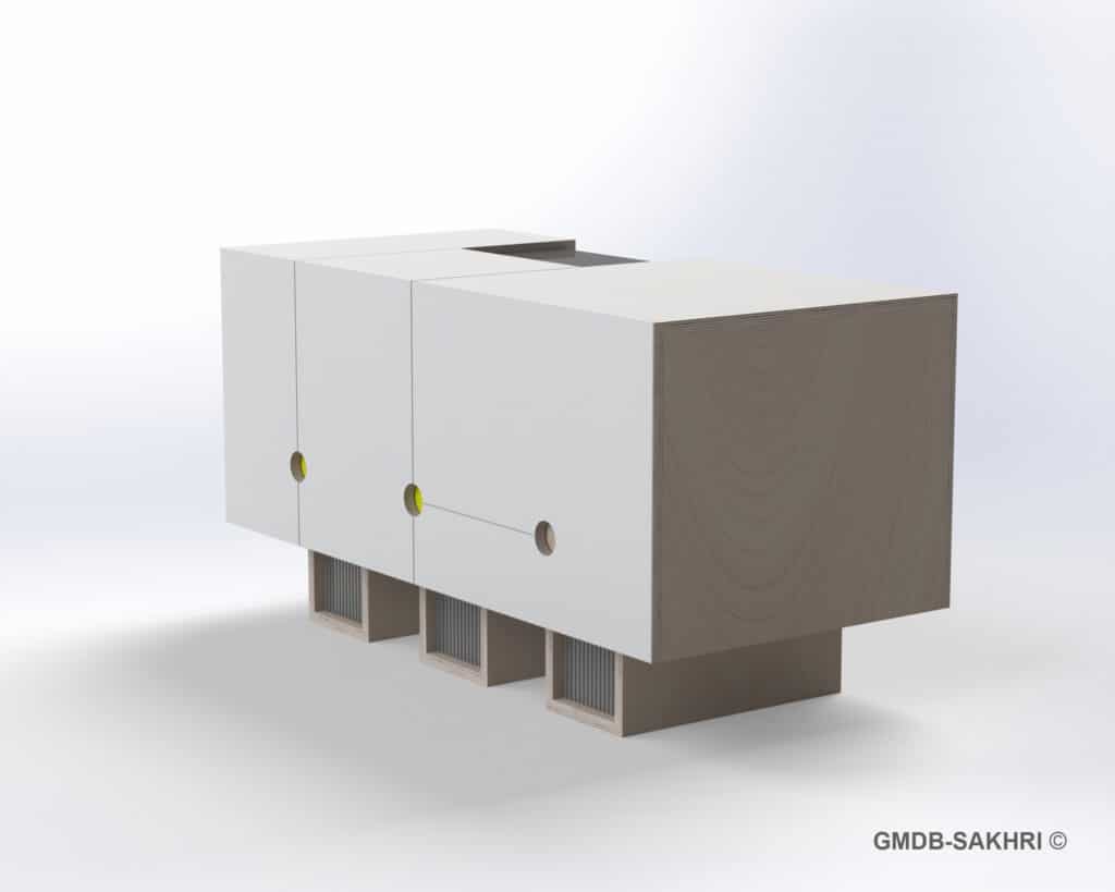 Dock&Lock© Design Prototype. One of a range of furniture concepts open to commission.